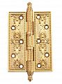 Дверная петля универ. Archie 101мм мод. A030-G 4262 S.GOLD (матовое золото) серия Genesis