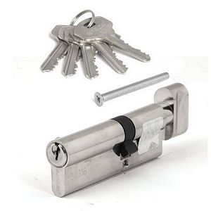 Цилиндровый механизм Apecs SC-90(35C/55)-C-NI (никель) ключ/вертушка; ?>
