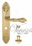 Дверная ручка на планке Venezia Monte Cristo WC сантехническая PL90 (полир. латунь)