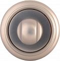Фиксатор сантехнический Melodia на розетке 50V (матовое серебро)