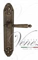 Дверная ручка на планке Venezia Pellestrina PASS проходная PL90 (ант. бронза)