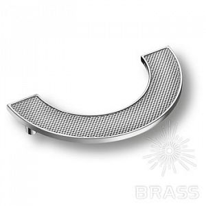 Мебельная ручка BRASS 1194 128MP02 (Глянцевый хром); ?>