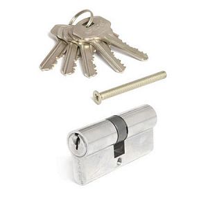 Цилиндровый механизм Apecs SC-65(30/35)-NI (никель) ключ/ключ; ?>