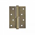 Петля разъёмная НОРА-М 750-4" (100*75*2,5) без колп. (матовое бронзовое покрытие) правая