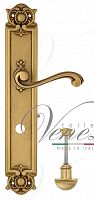 Дверная ручка на планке Venezia Vivaldi WC сантехническая PL97 (франц. золото)