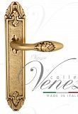 Дверная ручка на планке Venezia Casanova PASS проходная PL90 (франц. золото)