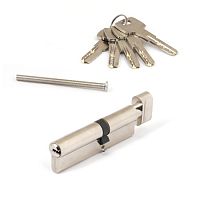 Цилиндровый механизм Apecs SM-105(45C/60)-C-NI (никель) ключ/вертушка