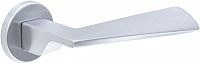 Дверная ручка Extreza Hi-Tech Slim DIA 118 R12 круглое основание 7 мм. F05 (матовый хром)