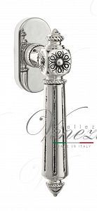 Ручка оконная Venezia мод. Castello FW (натур. серебро + чернение) 1 шт.; ?>