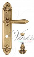 Дверная ручка на планке Venezia Castello WC-4 сантехническая PL90 (франц. золото)