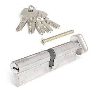Цилиндровый механизм Apecs SM-120-C-NI (никель) ключ/вертушка; ?>