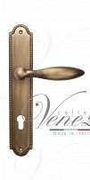 Дверная ручка на планке Venezia Maggiore CYL под цилиндр PL98 (мат. бронза)