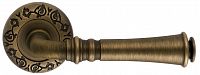 Дверная ручка Extreza CANNA 327 на розетке R04 матовая бронза F03