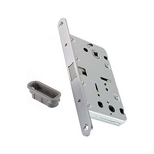Врезной замок Archie LM 5212 OL N сантехнический (хром) с магнитной защелкой; ?>
