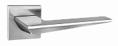 Дверная ручка RENZ DH 320-03 slim Кроне SN (никель матовый)
