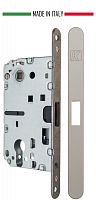 Врезной замок магнитный с доводчиком KOBLENZ SPINOFF Y85 под цилиндр NS (мат. никель)