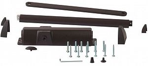 Доводчик Dorma TS-90 Impulse EN3-4 (темно-коричневый) со скользящей тягой, до 120кг; ?>