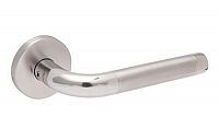 Ручка дверная Apecs H-0201-INOX-NIS/NI (нержавеющая сталь)