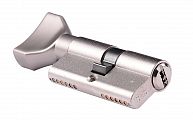 Цилиндровый механизм ISEO R6 70мм ключ/вертушка (хром)