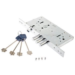 Врезной замок Avers T-52/S8-CR (w/o BP, w/o DP, 4 keys, shank 75mm); ?>