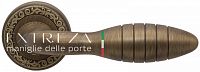 Дверная ручка Extreza MIREL (Мирел) 316 на розетке R06 матовая бронза F03