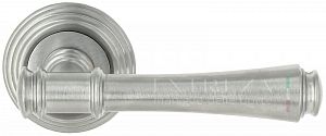 Дверная ручка Extreza PIERO (Пьеро) 326 на розетке R05 матовый хром F05; ?>