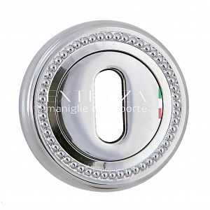 Накладка дверная под ключ буратино Extreza KEY R03 полированный хром F04; ?>