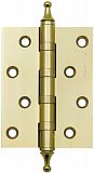 Дверная петля унив. Armadillo 100мм мод. 500-А4 100х75х3 GP (золото) с головой