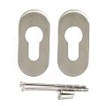 Накладка на цилиндр Apecs DP-C-09-INOX (нержавеющая сталь) для ручки H-0903-INOX