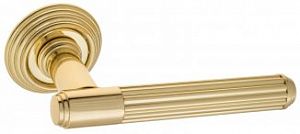 Дверная ручка Venezia Exa TUBE D8 (полированная латунь); ?>