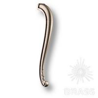 Мебельная ручка BRASS 15.197 современная классика 192 мм 16 (старое серебро)