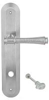 Дверная ручка на планке Extreza Piero 326 WC сантехническая PL05 (матовый хром) F05