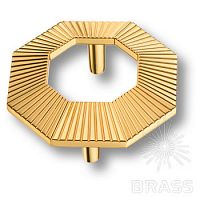 Мебельная ручка BRASS 1213 064MP11 (Глянцевое золото)