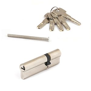 Цилиндровый механизм Apecs SM-100(35/65)-NI (никель) ключ/ключ; ?>