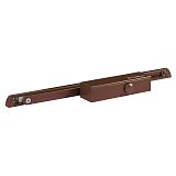 Дверной доводчик НОРА-M со скользящей тягой 820 Slider 25-70кг (коричневый)