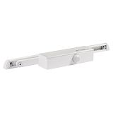 Дверной доводчик НОРА-M со скользящей тягой 820 Slider 25-70кг (белый)