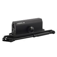 Дверной доводчик НОРА-M 450 ISPARUS 120-160кг (черный)