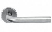 Ручка дверная Apecs H-0201-INOX (нержавеющая сталь)