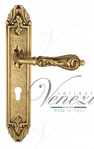 Дверная ручка на планке Venezia Monte Cristo CYL под цилиндр PL90 (франц. золото); ?>
