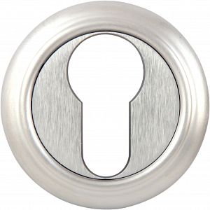 Накладка на цилиндр Melodia на розетке 50V (матовый никель); ?>