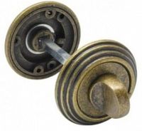 Фиксатор сантехнический Adden Bau WC V003 круглый AGED BRONZE (состаренная бронза)