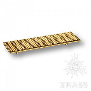 Мебельная ручка BRASS 1204 160MP11 (Глянцевое золото); ?>