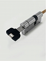 Цилиндровый механизм ML-art 75мм CX-02 (45/30шток) ключ/шток 5 кл. CP (хром)