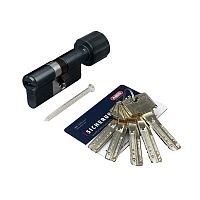 Цилиндровый механизм ABUS BRAVUS 3500 MAGNET MX PRO 110мм (30/80В) ключ/вертушка MBL (матовый черный)