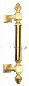 Дверная ручка скоба Venezia Imperione (французское золото + коричневый) 1 шт.; ?>