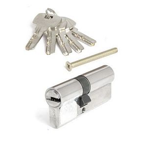 Цилиндровый механизм Apecs SM-70(30/40)-NI (никель) ключ/ключ; ?>