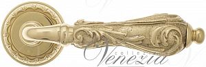 Дверная ручка Venezia мод. Monte Cristo D2 (полир. латунь); ?>
