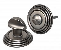 Фиксатор поворотный Extreza WC R05 старинное серебро матовое + черный F64