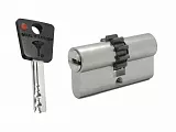 Цилиндровый механизм Mul-T-Lock 7х7 ШЕСТЕРЕНКА 85мм (50х35) ключ/ключ (никель)
