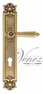 Дверная ручка на планке Venezia Castello CYL под цилиндр PL97 (франц. золото); ?>